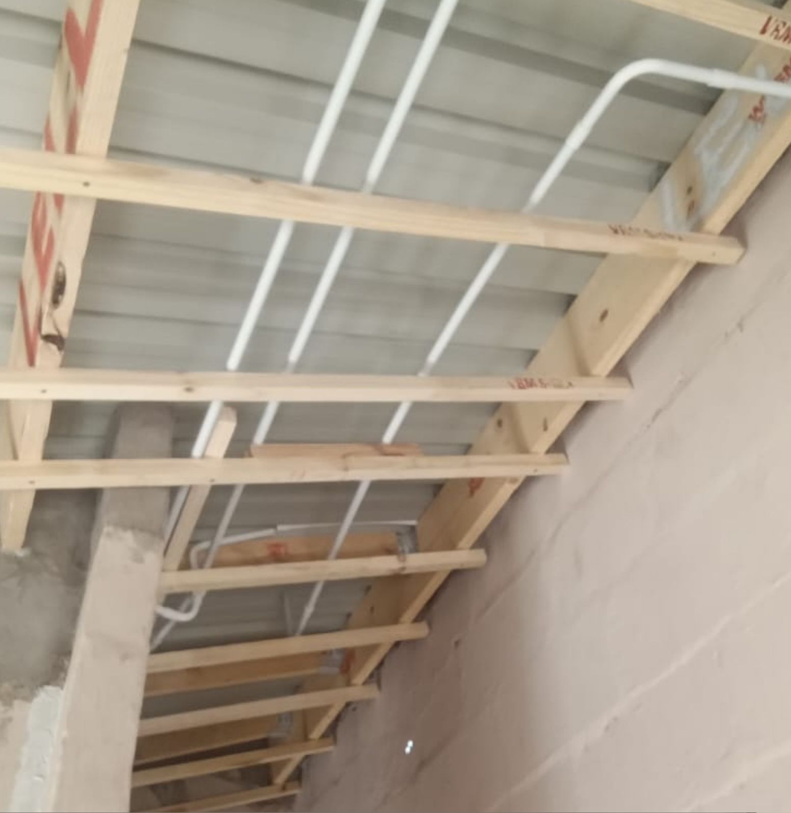 Team at work on local project